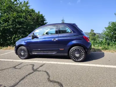 Fiat 500 Cabriolet 0.9 TwinAir — Édition Riva, État Exceptionnel, Très Peu Kilométrés — vue extérieure
