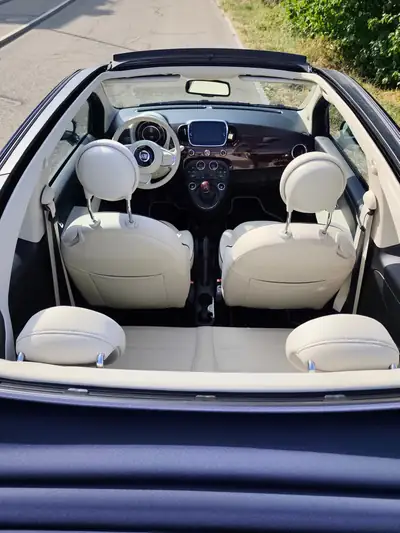 Fiat 500 Cabriolet 0.9 TwinAir — Édition Riva, État Exceptionnel, Très Peu Kilométrés — détail