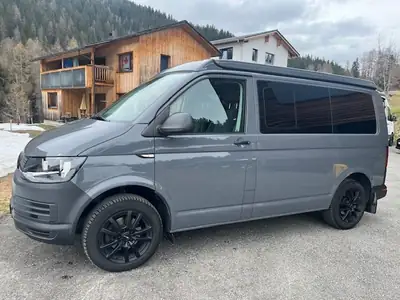 VW T6 2.0 TDI 150 4Motion — Camping-car aménagé avec garage sport intégré — Detail