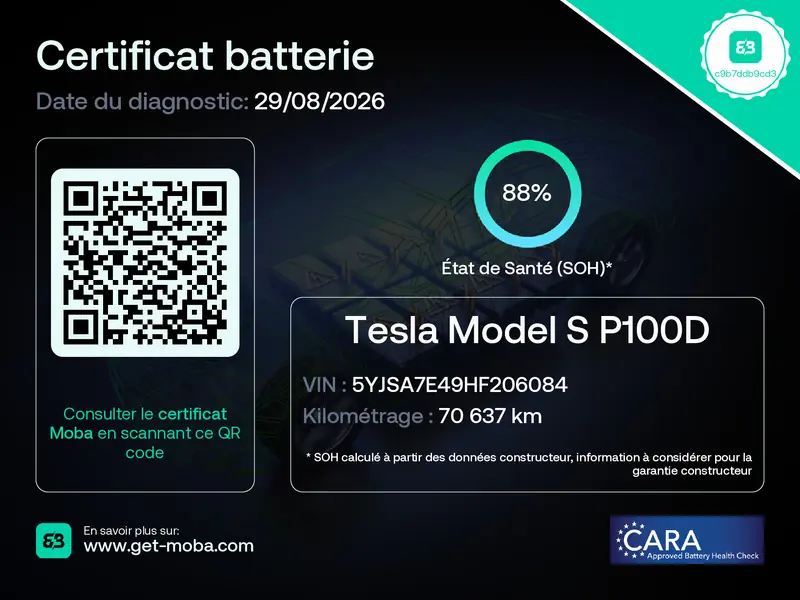 Tesla Model S 2017 occasion Morges — 2