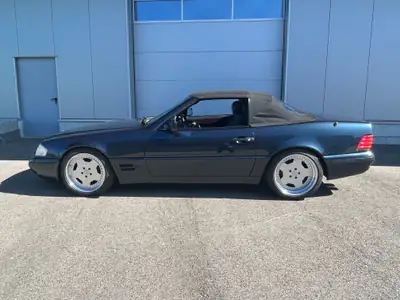 Mercedes-Benz SL 320 — Cabriolet de prestige des années 90, exemplaire avec homologation véhicule historique — interni