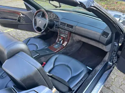 Mercedes-Benz SL 320 — Cabriolet de prestige des années 90, exemplaire avec homologation véhicule historique — dettaglio