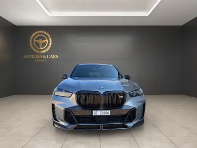 BMW X5 xDrive 48V 40d M Sport Pro — SUV premium diesel hybride 2024 — arrière