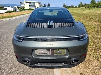 Porsche 911 Carrera GTS PDK — Coupé sportif vert métallisé, 480 ch, état exceptionnel — arrière
