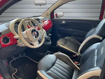 Fiat 500 0.9 TwinAir Turbo — Citadine italienne compacte, entretien suivi et garantie — tableau de bord