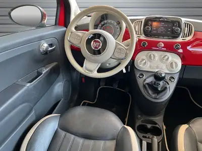 Fiat 500 0.9 TwinAir Turbo — Citadine italienne compacte, entretien suivi et garantie — détail