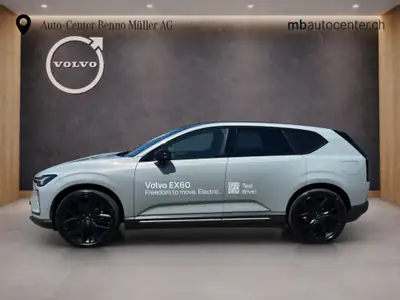 Volvo EX60 Twin Ultra AWD — SUV électrique haute performance, quasi neuf — côté