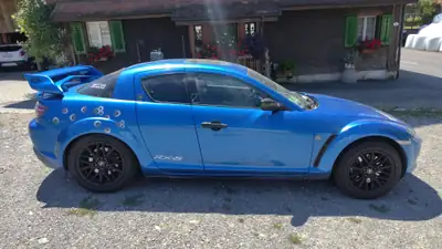 MAZDA RX-8 2.6 231 Cosmo — Coupé sport rotatif, 136'000 km, sans sinistre — vista posteriore