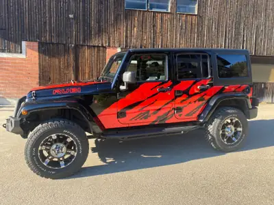 Jeep Wrangler Sahara JK — 4x4 mythique avec équipements tout-terrain premium — detail