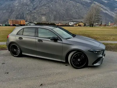 Mercedes-Benz Classe A 250 AMG Line 4Matic — Break sportif, 224 ch et transmission intégrale — Seitenansicht