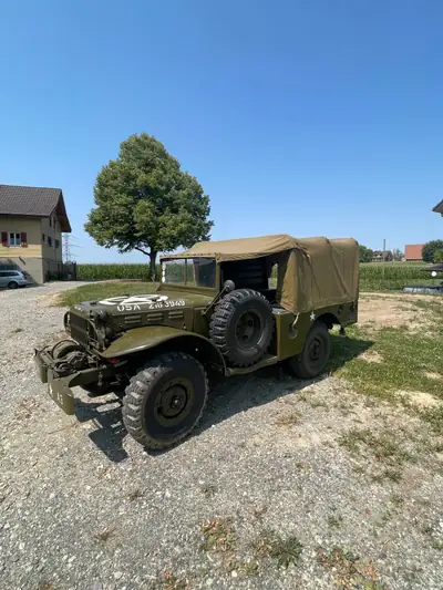 Dodge WC-52 1942 — Légende militaire 4x4, véhicule d'exception et de collection — côté