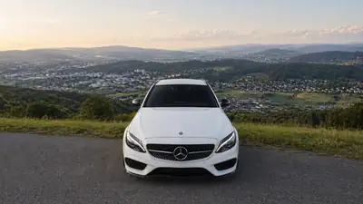 Mercedes-Benz C 450 AMG 4matic — Break sportif, 367 ch et traction intégrale — vista posteriore