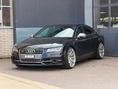 Audi S7 4.0 V8 TFSI Quattro — Berline sportive de prestige, 420 ch sans compromis — fianco