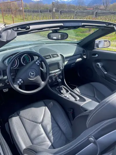 Mercedes-Benz SLK 200 Kompressor — Cabriolet sport compact, 81 500 km, propriétaire unique — Miniatura 10