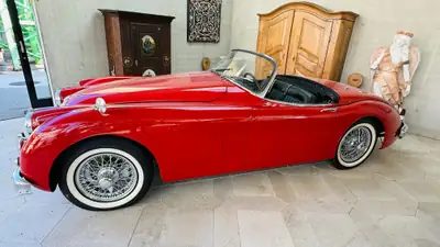 Jaguar XK150 S Roadster 1958 — Un classique britannique légendaire, sans accident — vue extérieure