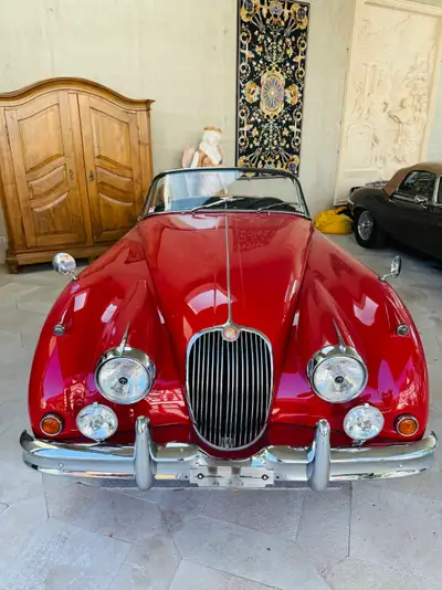 Jaguar XK150 S Roadster 1958 — Un classique britannique légendaire, sans accident — côté