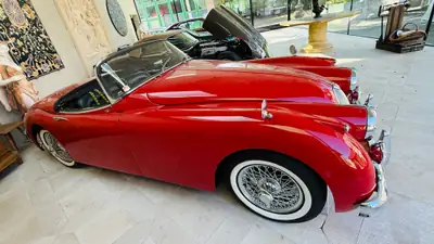 Jaguar XK150 S Roadster 1958 — Un classique britannique légendaire, sans accident — tableau de bord