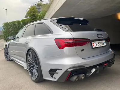 Audi RS6 Avant — Break haute performance 740 ch, hybride léger, kilométrage modéré — Miniatura 10