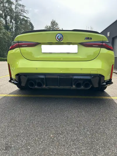 BMW M4 Competition xDrive Cabriolet — 510 ch, Yellow iconic, occasion premium — intérieur