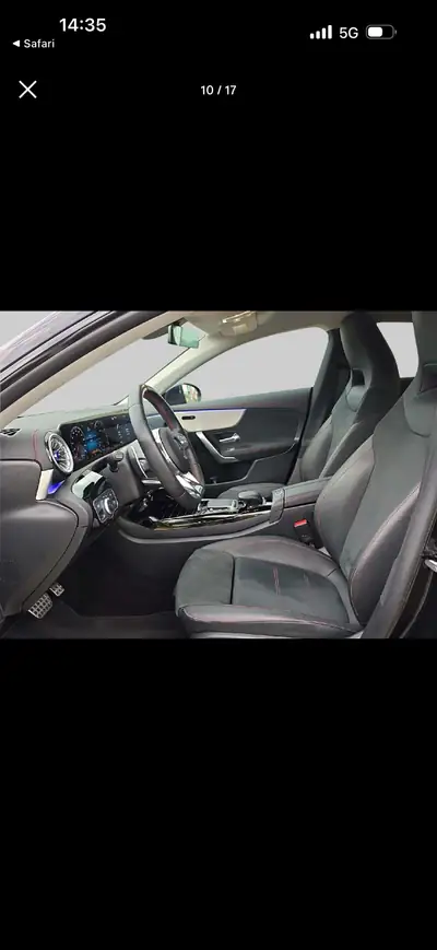Mercedes-AMG CLA 35 4Matic — Berline sportive haute performance, 82'200 km — cruscotto