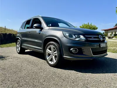 VW Tiguan 2.0 TSI 210 Cup — SUV dynamique, 4x4 intégral, R-Line premium — Außenansicht