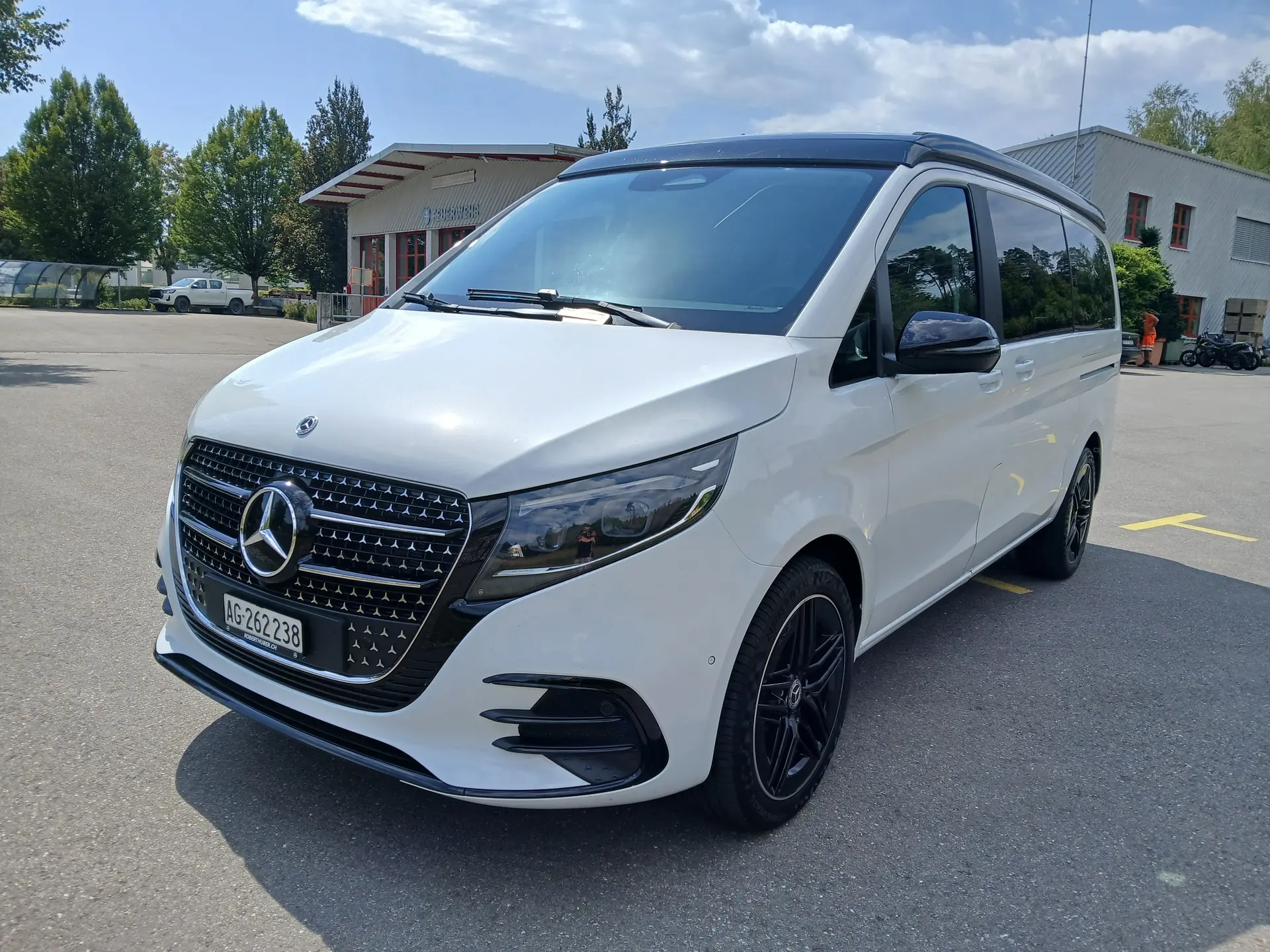 Mercedes-Benz Marco Polo Horizon — Camping-car 7 places, toit relevable, peu kilométré — Außenansicht
