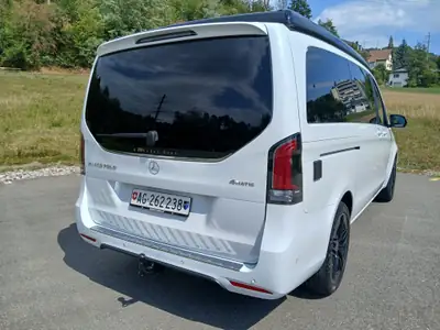 Mercedes-Benz Marco Polo Horizon — Camping-car 7 places, toit relevable, peu kilométré — Innenraum