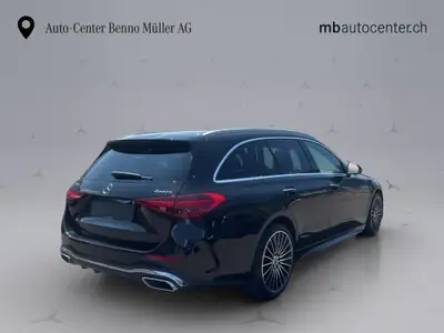 Mercedes-Benz C 220 d AMG Line 4Matic Kombi — Break diesel hybride, 15'000 km seulement — tableau de bord