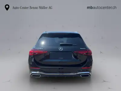 Mercedes-Benz C 220 d AMG Line 4Matic Kombi — Break diesel hybride, 15'000 km seulement — intérieur