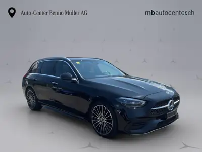 Mercedes-Benz C 220 d AMG Line 4Matic Kombi — Break diesel hybride, 15'000 km seulement — Miniature 7