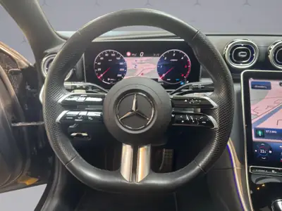 Mercedes-Benz C 220 d AMG Line 4Matic Kombi — Break diesel hybride, 15'000 km seulement — Miniature 12