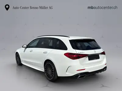 Mercedes-Benz Classe C 220 d AMG Line — Break diesel hybride, 20 km seulement — arrière