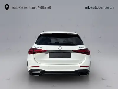 Mercedes-Benz Classe C 220 d AMG Line — Break diesel hybride, 20 km seulement — intérieur