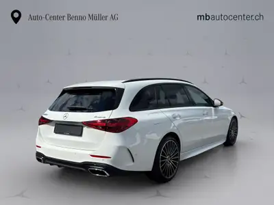 Mercedes-Benz Classe C 220 d AMG Line — Break diesel hybride, 20 km seulement — tableau de bord