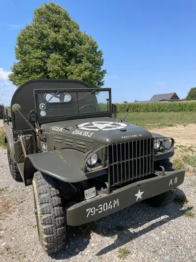 Dodge WC-51 1951 — Véhicule de collection tout-terrain, état impeccable — Seitenansicht