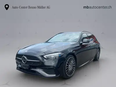 Mercedes-Benz C 220 d AMG Line 4MATIC Kombi — Diesel hybride, traction intégrale, élégance sportive — vue extérieure