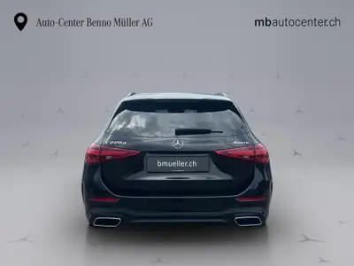 Mercedes-Benz C 220 d AMG Line 4MATIC Kombi — Diesel hybride, traction intégrale, élégance sportive — intérieur