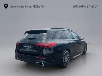 Mercedes-Benz C 220 d AMG Line 4MATIC Kombi — Diesel hybride, traction intégrale, élégance sportive — tableau de bord
