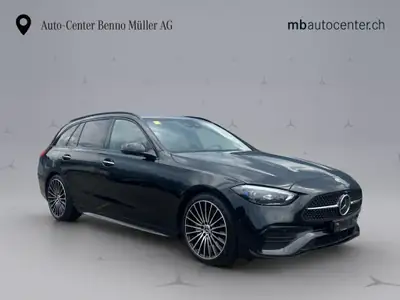 Mercedes-Benz C 220 d AMG Line 4MATIC Kombi — Diesel hybride, traction intégrale, élégance sportive — Miniature 7