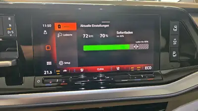 VW Multivan 1.5 eHybrid Style Lang 4Motion — Monospace hybride rechargeable, 7 places, quasi neuf — Miniature 11