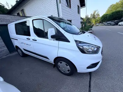 Ford Transit Custom 2.0 TDCi 130 — Utilitaire fiable, 205 000 km, boîte auto — Heckansicht