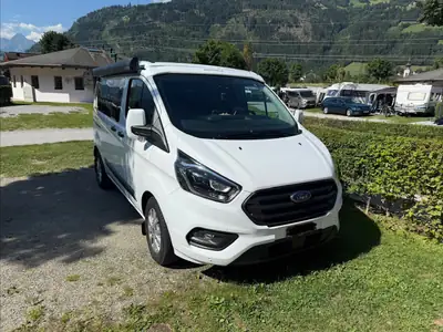 Ford Transit Custom 2.0 TDCi 185 — Utilitaire polyvalent avec toit relevable, seulement 13 900 km — Außenansicht