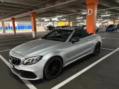 Mercedes-Benz C 63 S AMG Cabriolet — 510 ch, prestige découvrable et performances extrêmes — Seitenansicht