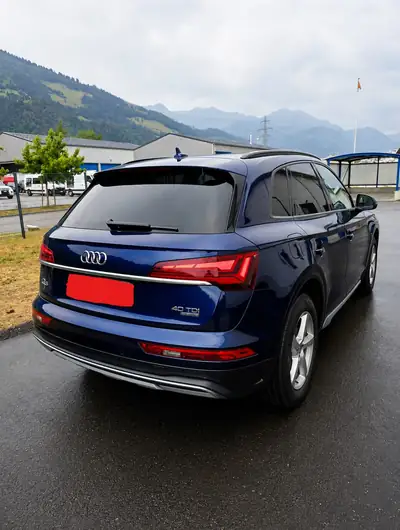 Audi Q5 2.0 40 TDI Advanced — SUV diesel hybride mild, 98'000 km, quattro intégral — Heckansicht