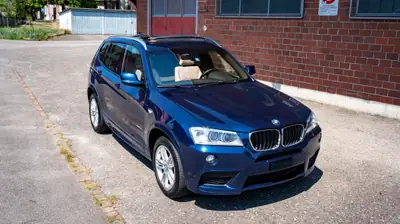 BMW X3 20d xDrive M-Sportpaket — SUV diesel performant, direction sportive et fiable — side view