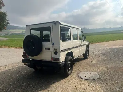 PUCH G 290 GDC — Légende tout-terrain diesel, équipement expédition d'origine — Seitenansicht