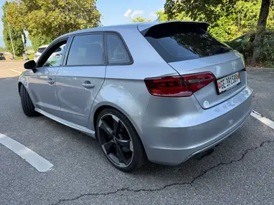 Audi S3 Sportback S-Line 2.0 TFSI — Compacte sportive quattro, 301 ch dynamiques — côté
