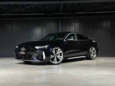 Audi RS7 Sportback MHEV 2019 — Berline haute performance, 600 ch hybride rechargeable — vue extérieure