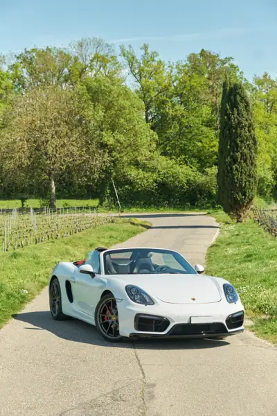 Porsche 718 Boxster GTS 3.4 PDK — Roadster haute performance, 68 200 km, sans sinistre — côté