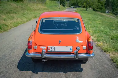 MG MGB GT 1973 — Coupé britannique vintage au moteur révisé, 48 000 km — cruscotto